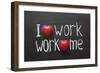 Love Work Mutually-Yury Zap-Framed Art Print