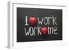 Love Work Mutually-Yury Zap-Framed Art Print