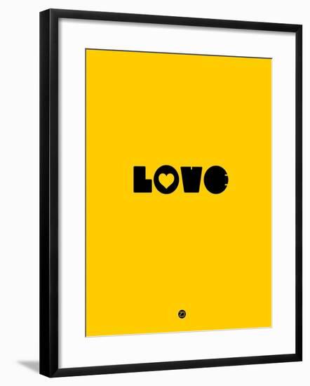 Love Yellow-NaxArt-Framed Art Print