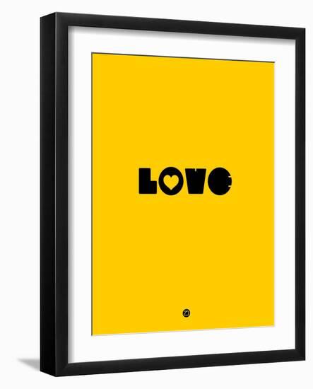 Love Yellow-NaxArt-Framed Art Print