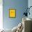 Love Yellow-NaxArt-Framed Stretched Canvas displayed on a wall