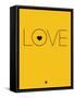 Love Yellow-NaxArt-Framed Stretched Canvas
