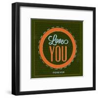 Love You Forever 1-Lorand Okos-Framed Art Print