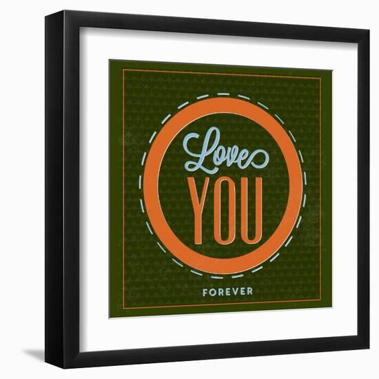 Love You Forever 1-Lorand Okos-Framed Art Print