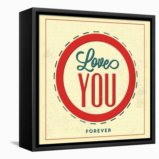 Love You Forever-Lorand Okos-Framed Stretched Canvas