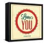 Love You Forever-Lorand Okos-Framed Stretched Canvas