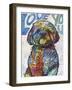 Love You Shih Tzu-Dean Russo-Framed Giclee Print