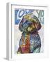 Love You Shih Tzu-Dean Russo-Framed Giclee Print