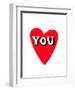 Love You - Tommy Human Cartoon Print-Tommy Human-Framed Art Print