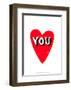 Love You - Tommy Human Cartoon Print-Tommy Human-Framed Giclee Print