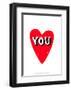 Love You - Tommy Human Cartoon Print-Tommy Human-Framed Giclee Print