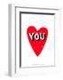 Love You - Tommy Human Cartoon Print-Tommy Human-Framed Giclee Print