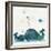 Love You Whales-Wyanne-Framed Giclee Print