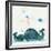 Love You Whales-Wyanne-Framed Giclee Print