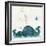 Love You Whales-Wyanne-Framed Giclee Print