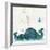 Love You Whales-Wyanne-Framed Giclee Print