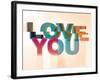 Love You-Philip Sheffield-Framed Giclee Print