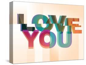 Love You-Philip Sheffield-Stretched Canvas