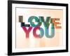 Love You-Philip Sheffield-Framed Giclee Print