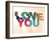 Love You-Philip Sheffield-Framed Giclee Print