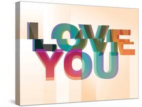 Love You-Philip Sheffield-Stretched Canvas