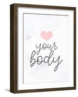 Love Your Body-Kimberly Allen-Framed Art Print