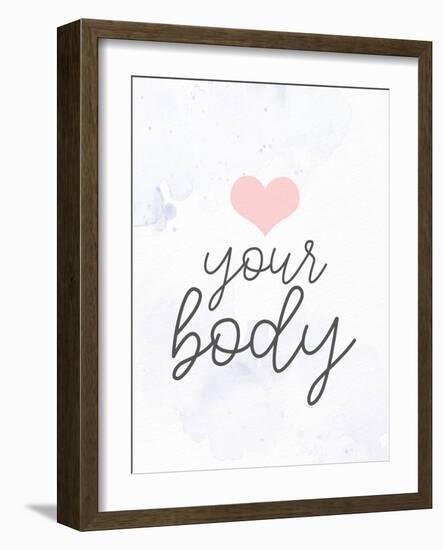 Love Your Body-Kimberly Allen-Framed Art Print