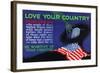 Love Your Country-null-Framed Art Print