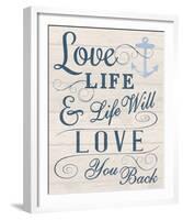 Love your Life-Tom Frazier-Framed Giclee Print