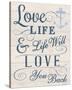 Love your Life-Tom Frazier-Stretched Canvas