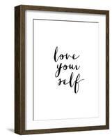Love Your Self-Brett Wilson-Framed Art Print