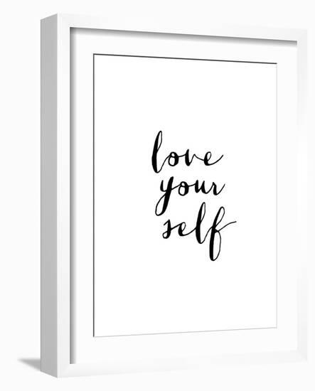 Love Your Self-Brett Wilson-Framed Art Print