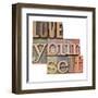 Love Yourself-PixelsAway-Framed Art Print