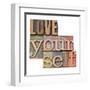 Love Yourself-PixelsAway-Framed Art Print