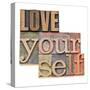 Love Yourself-PixelsAway-Stretched Canvas