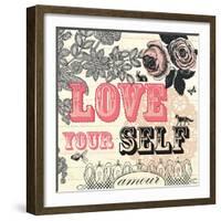 Love Yourself-Violet Leclaire-Framed Art Print