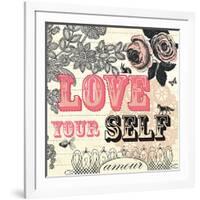 Love Yourself-Violet Leclaire-Framed Art Print