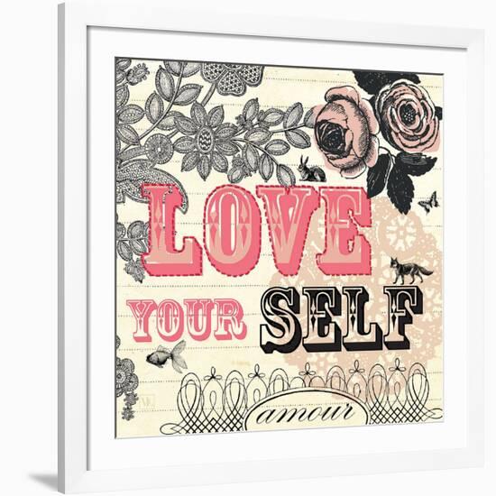 Love Yourself-Violet Leclaire-Framed Art Print