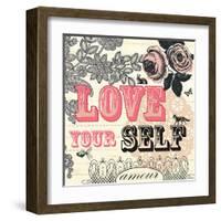 Love Yourself-Violet Leclaire-Framed Art Print