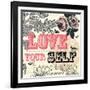 Love Yourself-Violet Leclaire-Framed Art Print