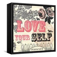 Love Yourself-Violet Leclaire-Framed Stretched Canvas