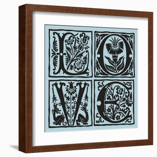 LOVE-Sabine Berg-Framed Art Print