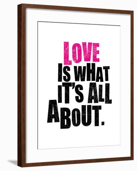 Love-Clara Wells-Framed Giclee Print