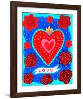 Love-Mercedes Lagunas-Framed Art Print