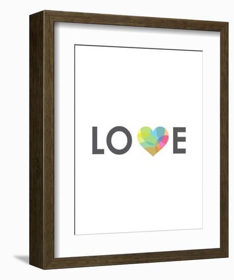 Love-Volkan Dalyan-Framed Art Print