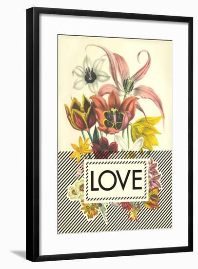 Love-null-Framed Art Print