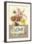 Love-null-Framed Art Print