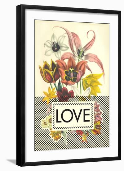 Love-null-Framed Art Print