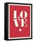 Love-null-Framed Stretched Canvas