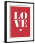 Love-null-Framed Art Print